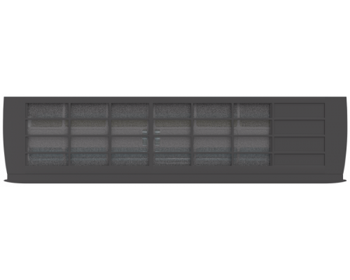 Внутренние блоки настенного типа для мульти сплит-систем SENSEI NERO SHINKIRIGAMI RAM-I-SNN35HP.W02/S