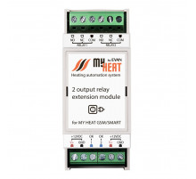 Блок реле на 2 выхода MyHeat RL2