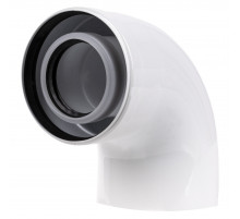 Колено для конденсационных котлов Royal Thermo диам. 60/100L MF 90гр